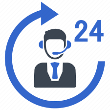 24 X 7 Call Support